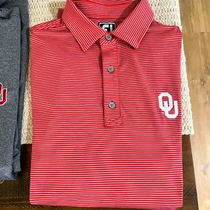 SOLD Men’s OU polo/golf shirt sz L